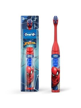 (3) Oral-B Kids Electric Toothbrush – Spider-Man Red/Blue